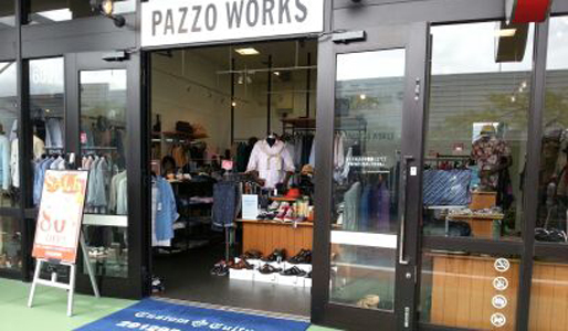 沖縄アウトレットモールあしびなー　PAZZO WORKS