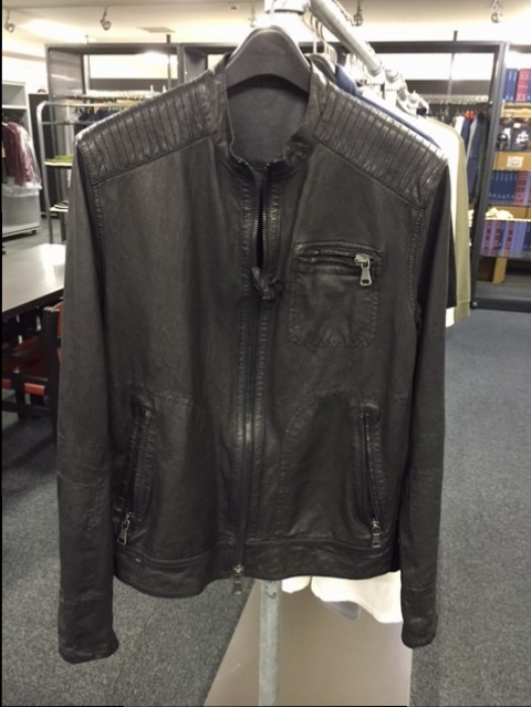 MADE IN ITALY レザーブルゾン入荷!